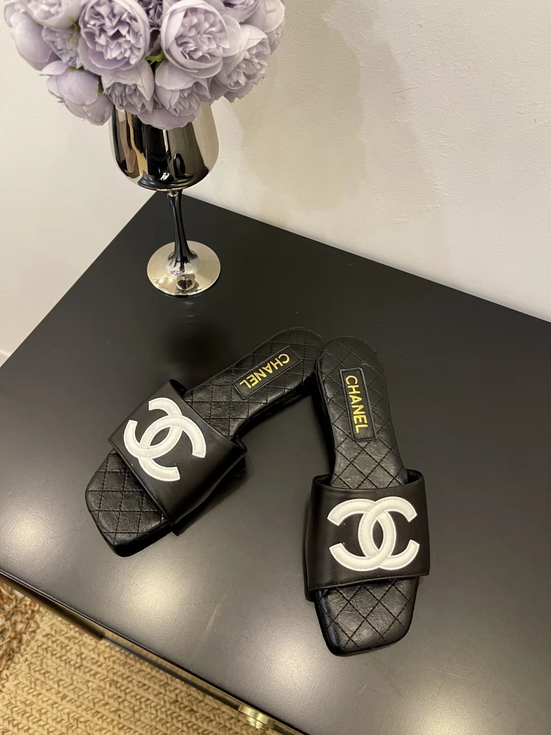 25 일자 플랫 슬리퍼(3color) 상세