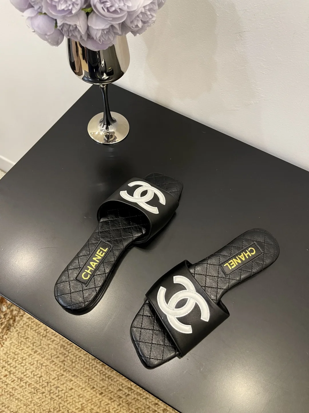 25 일자 플랫 슬리퍼(3color) 상세