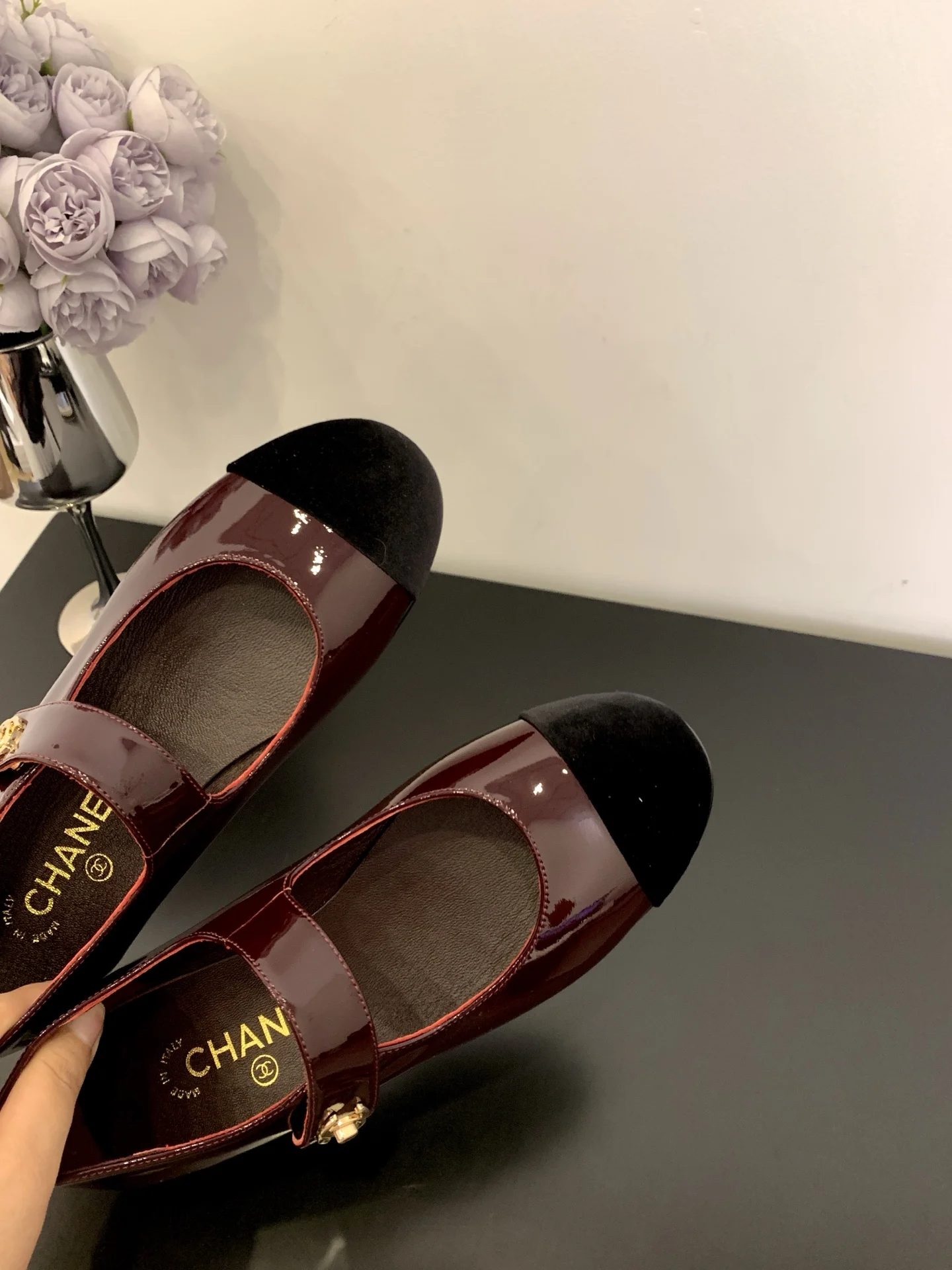 라운드 메리제인 슈즈(3color) 상세