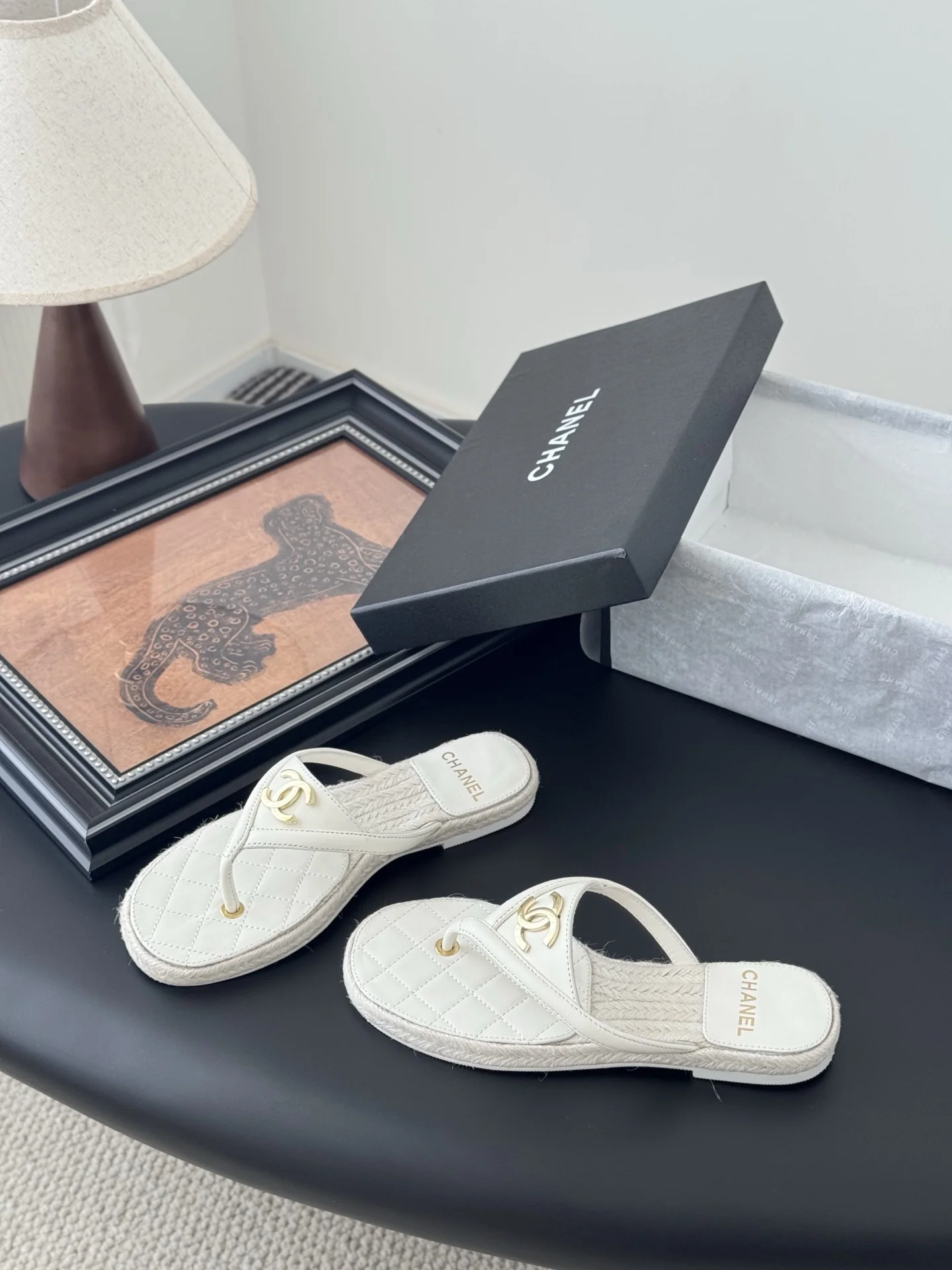 퀼팅 슬리퍼 (3color) 상세