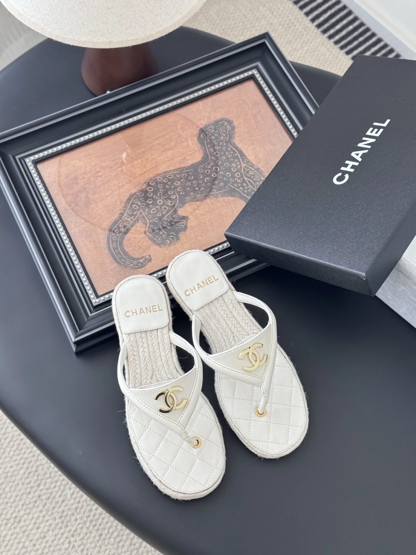 퀼팅 슬리퍼 (3color) 상세