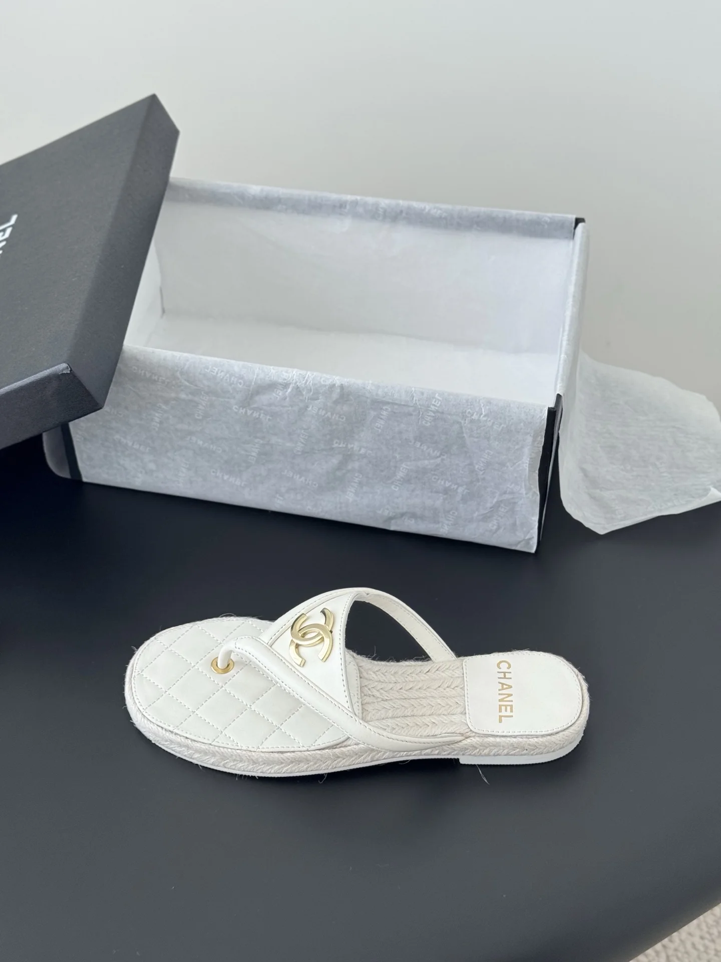 퀼팅 슬리퍼 (3color) 상세