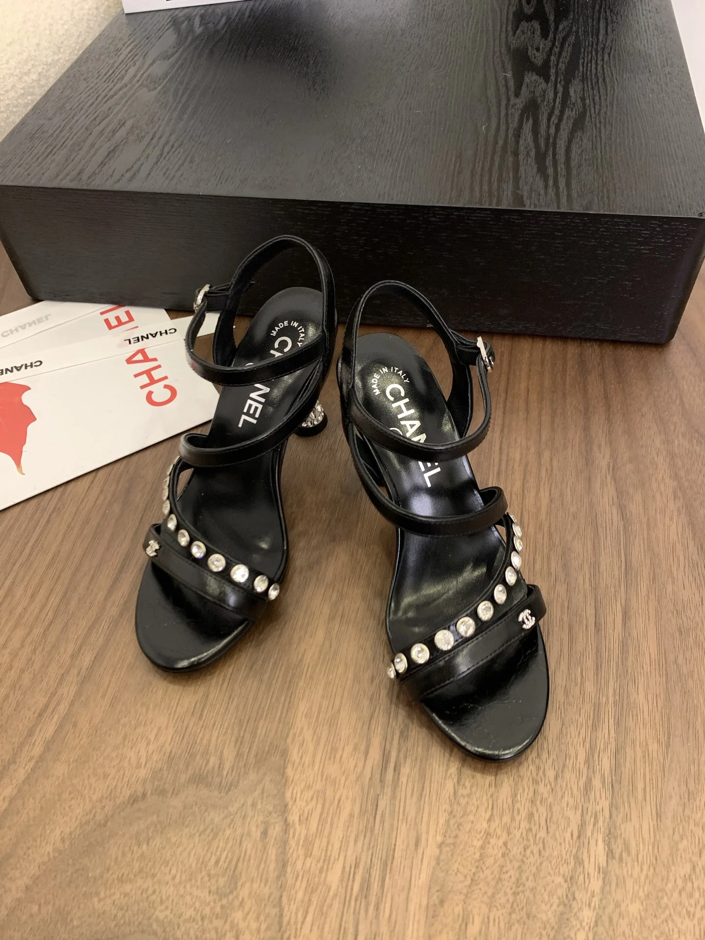 큐빅힐 샌들(3color) 상세