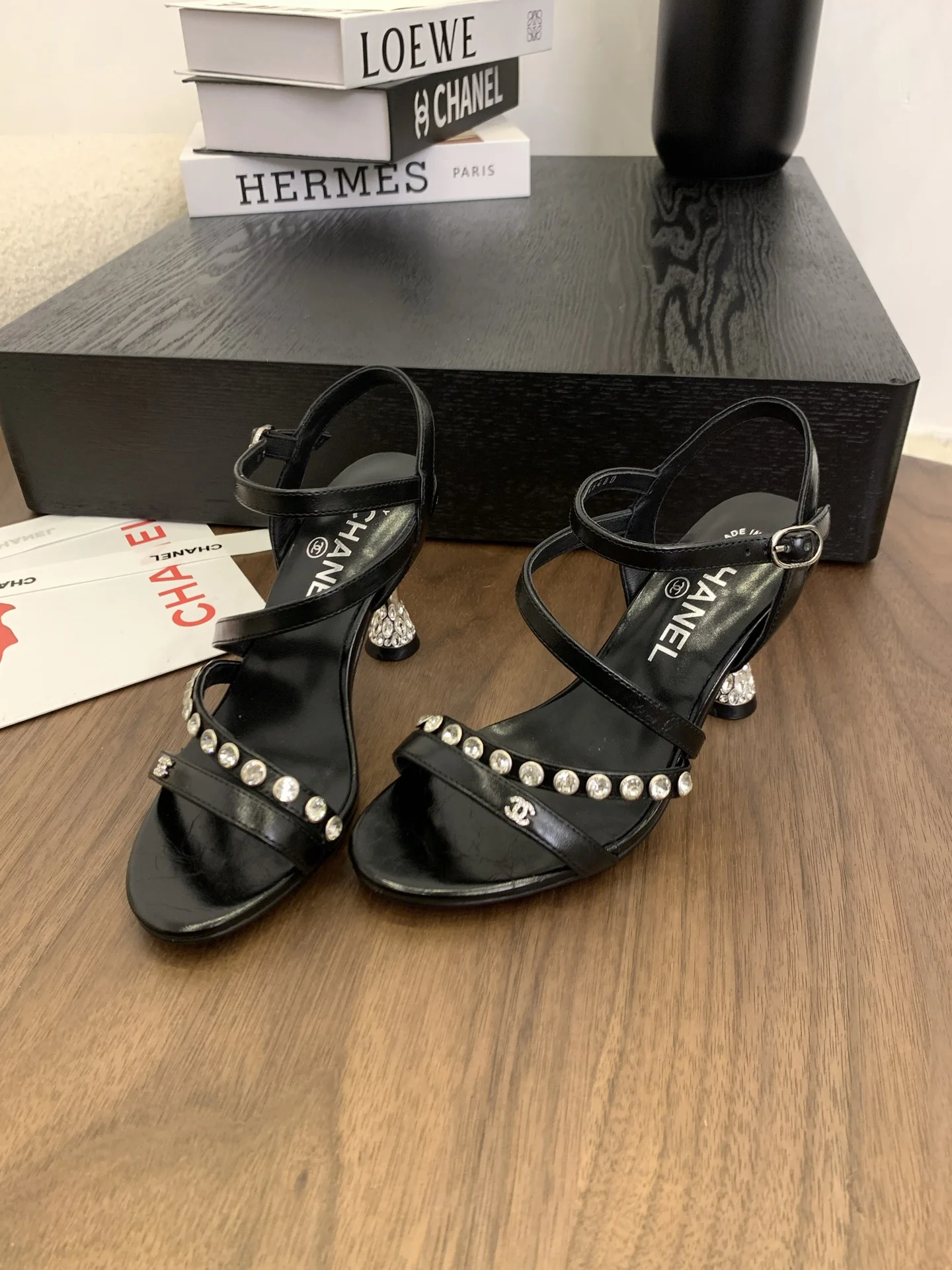 큐빅힐 샌들(3color) 상세