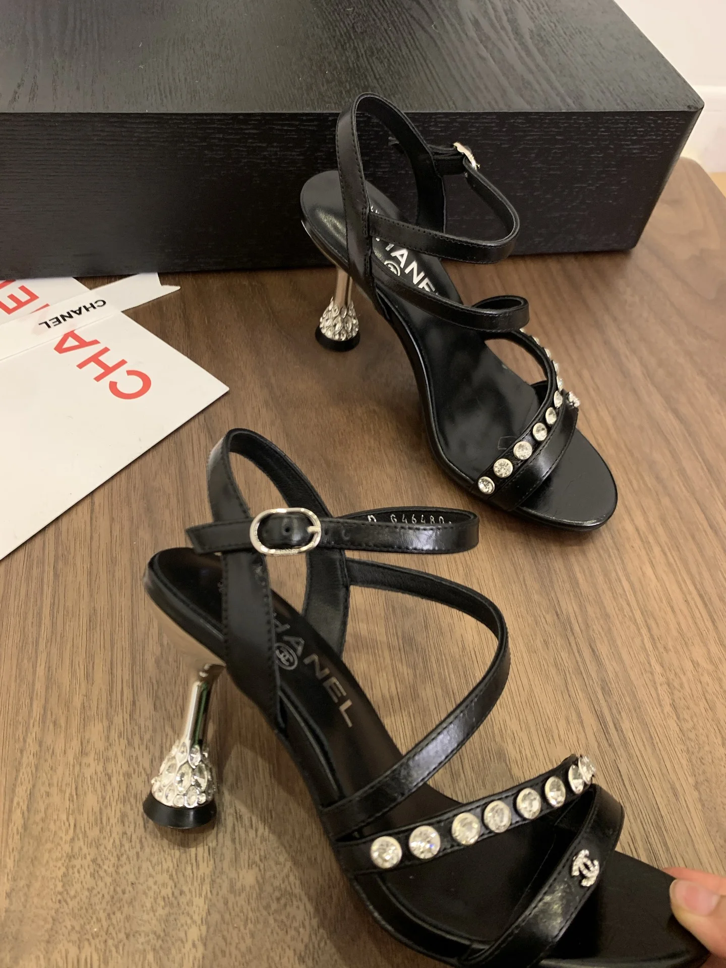 큐빅힐 샌들(3color) 상세