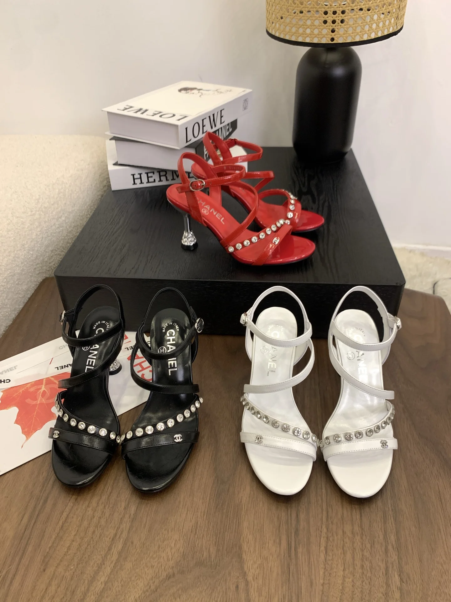 큐빅힐 샌들(3color)