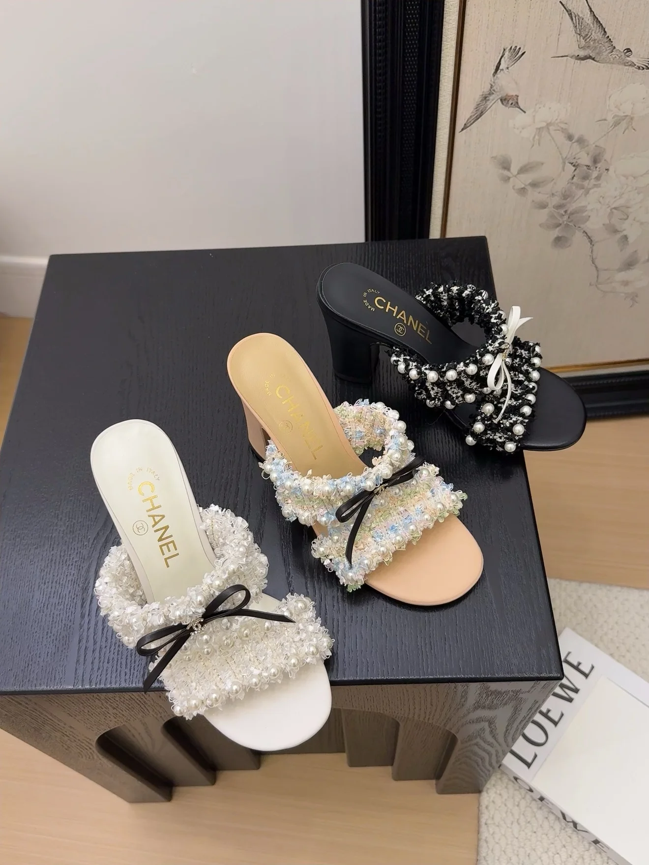 25 비즈 슬리퍼 (3color)