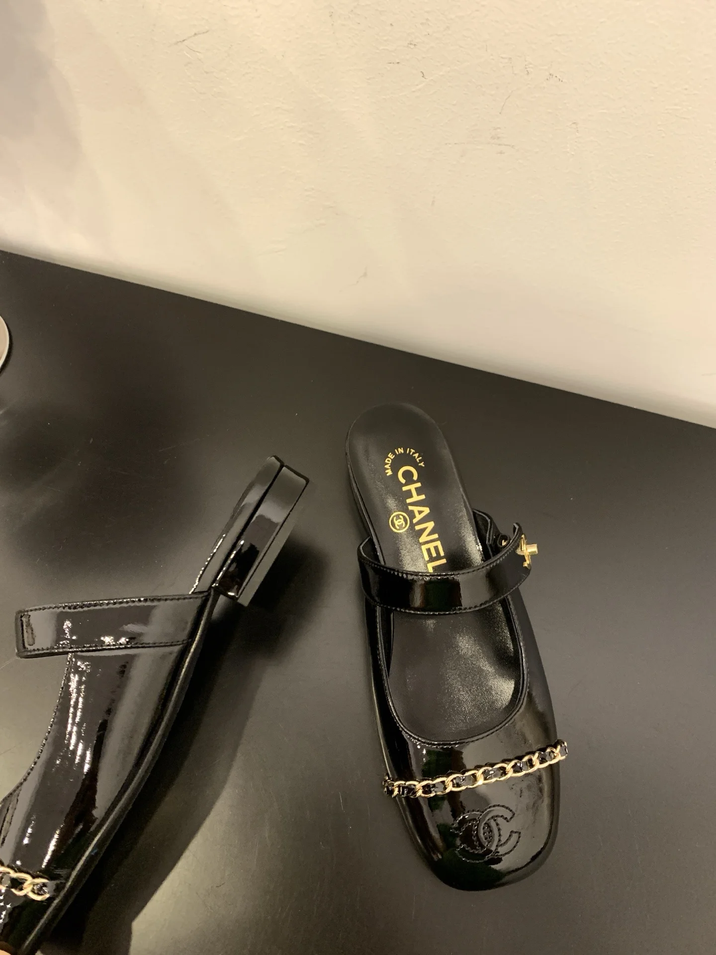 체인 슬리퍼(3color) 상세