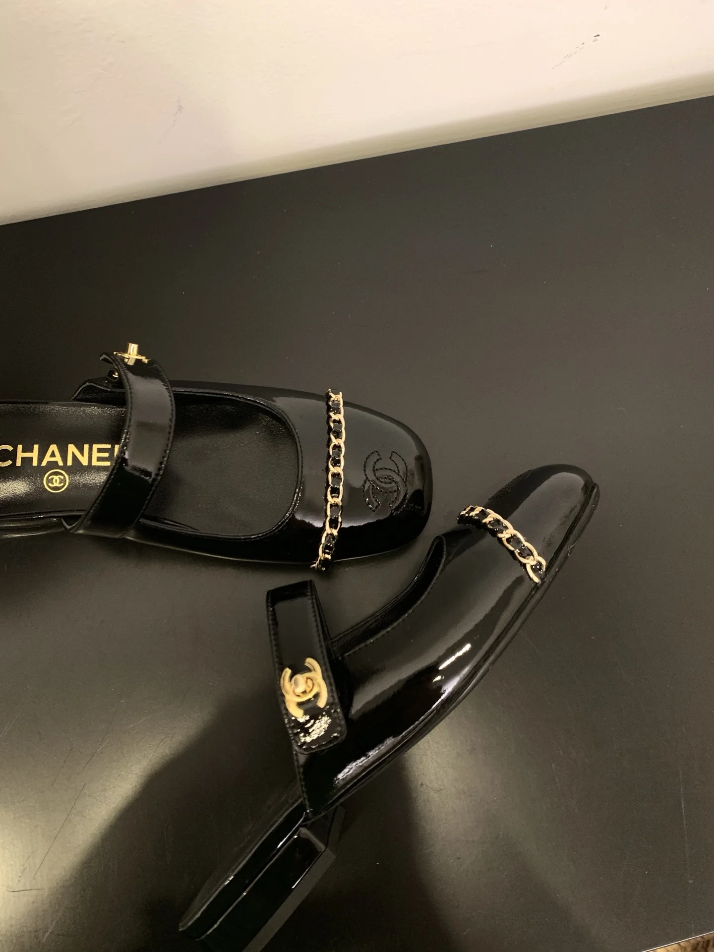 체인 슬리퍼(3color) 상세