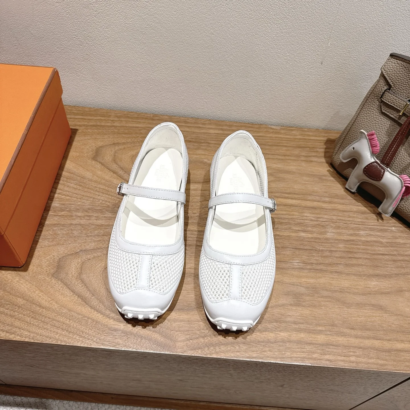 발레리나 매쉬 플랫(3color) 상세