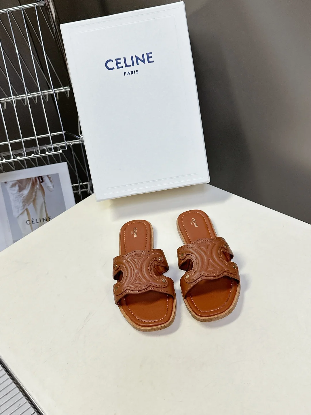 봄여름 신상 빈티지 로마 슬리퍼(4color) 상세