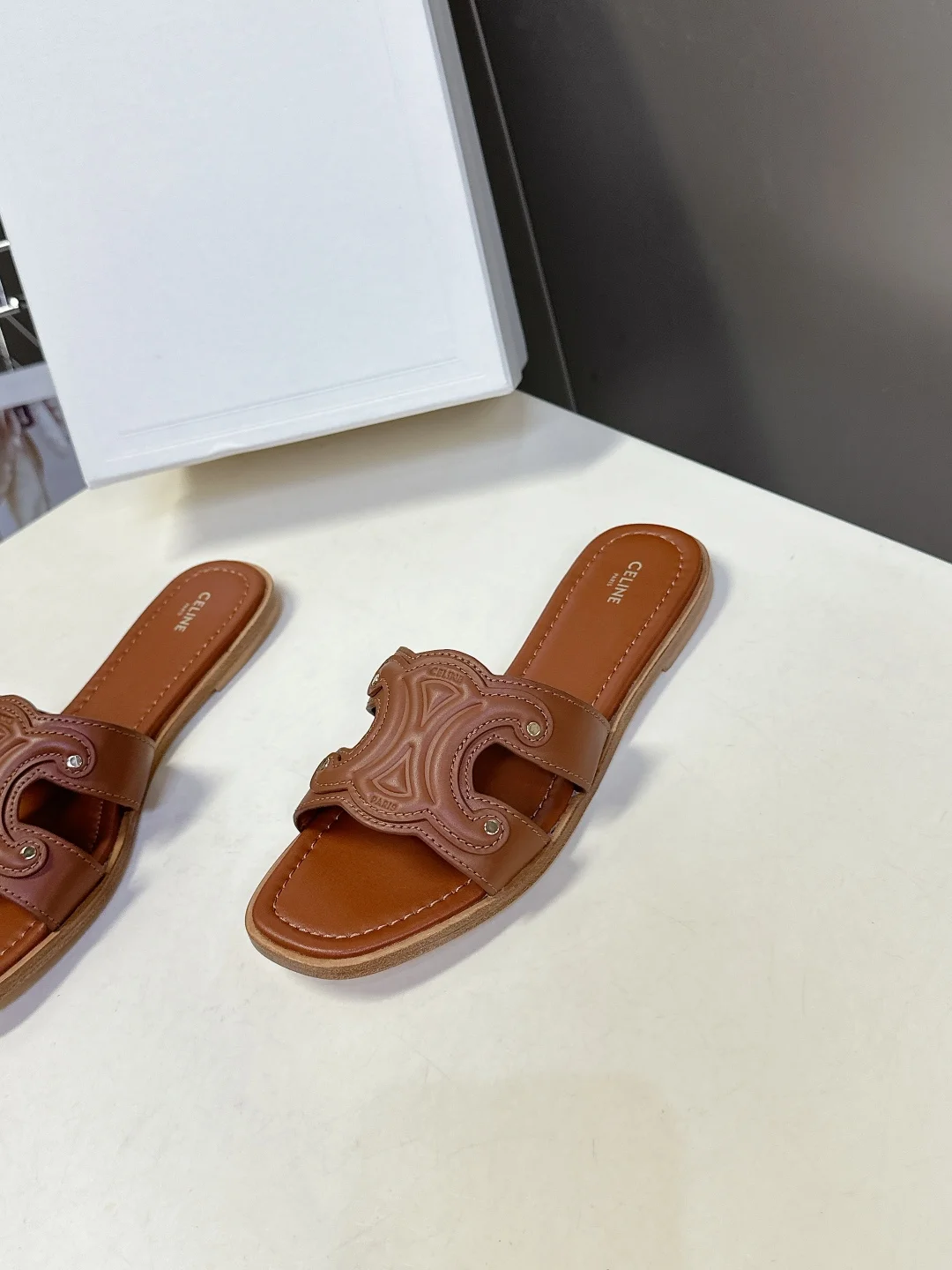 봄여름 신상 빈티지 로마 슬리퍼(4color) 상세