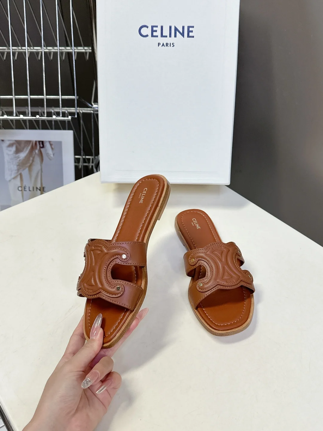 봄여름 신상 빈티지 로마 슬리퍼(4color) 상세