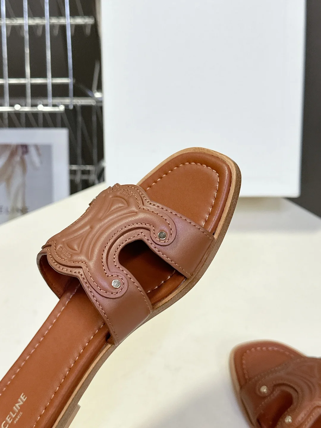 봄여름 신상 빈티지 로마 슬리퍼(4color) 상세