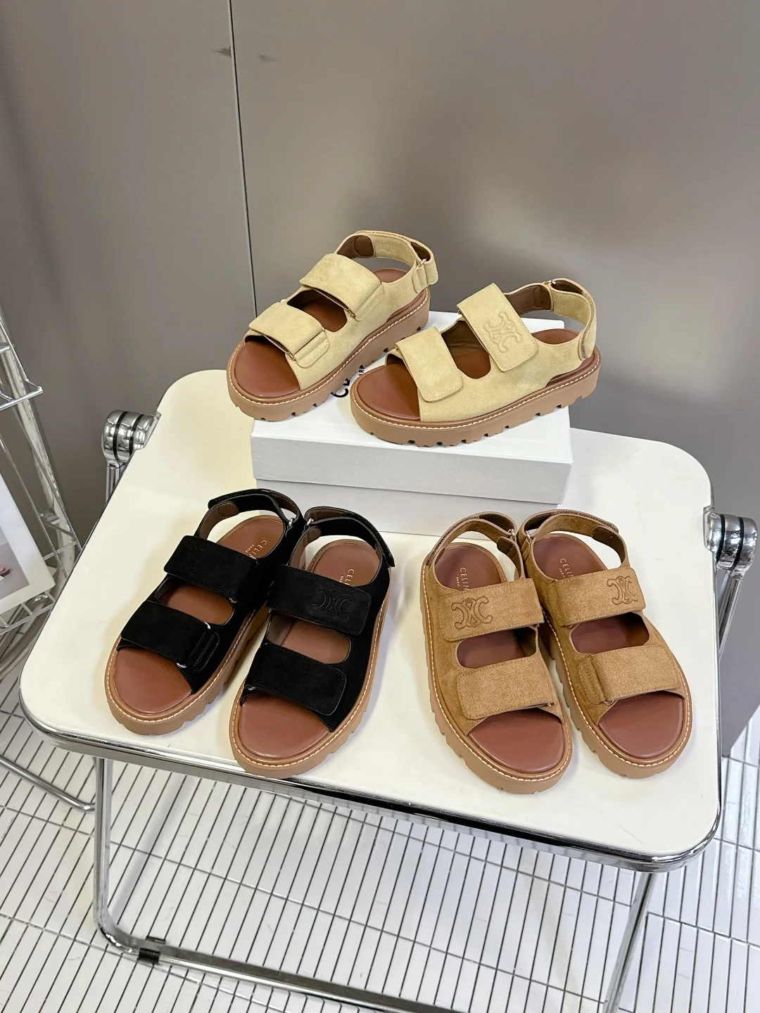 봄여름 신상 빈티지 로마 샌들(3color)