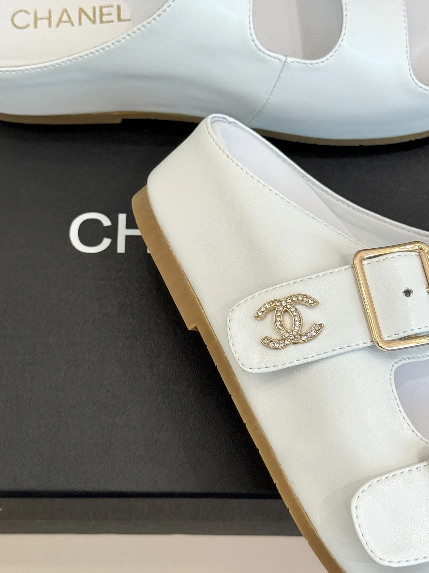 25C 봄여름 신상 퀼팅 플랫폼 슬리퍼(3color) 상세