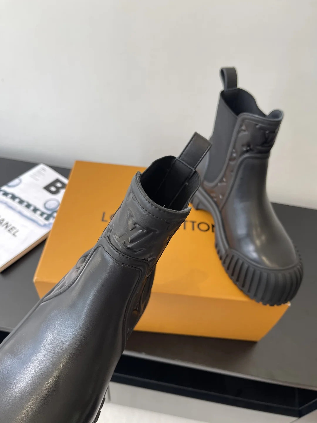 플랫 첼시 앵클부츠 (3color) 상세