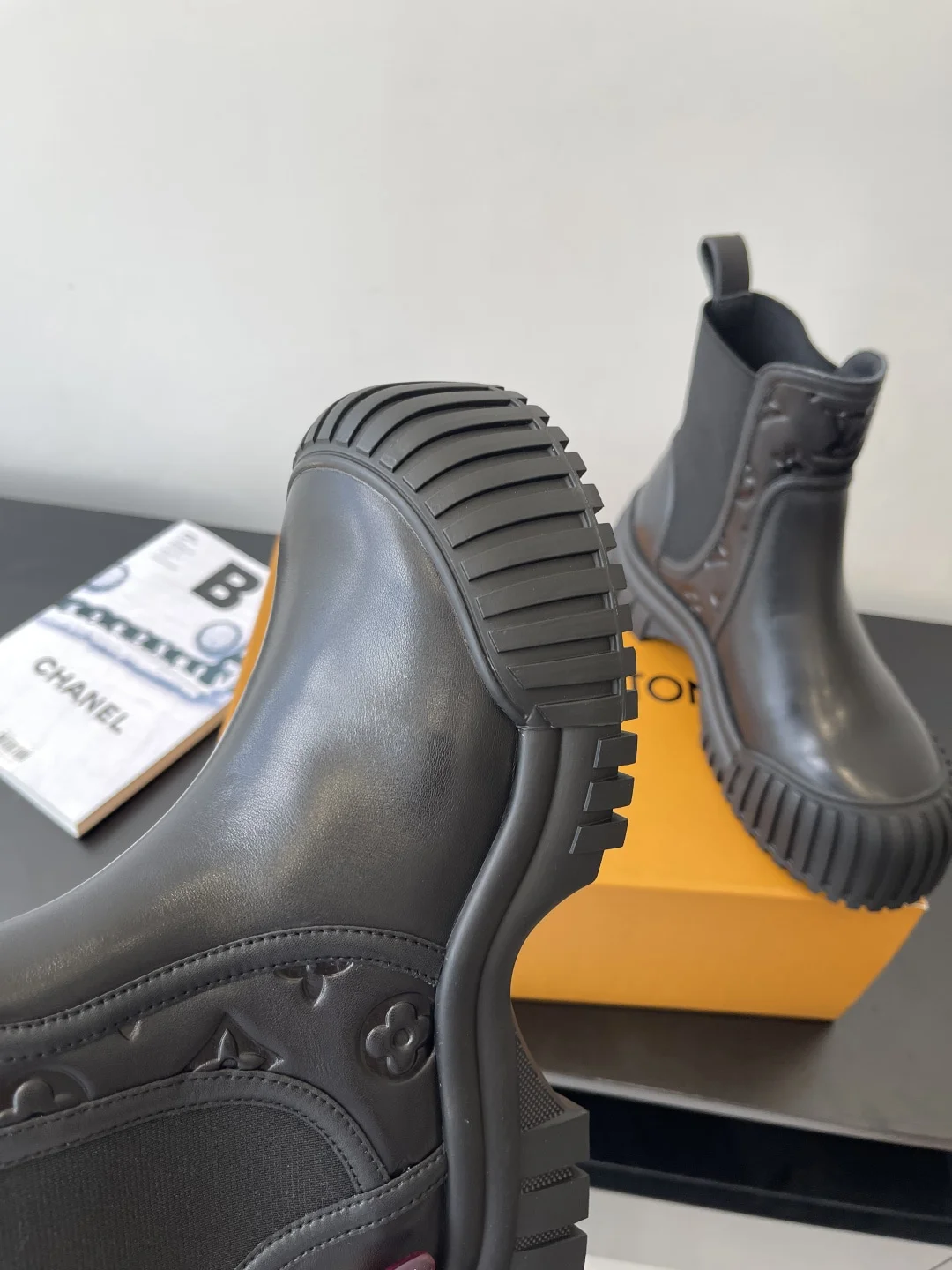 플랫 첼시 앵클부츠 (3color) 상세