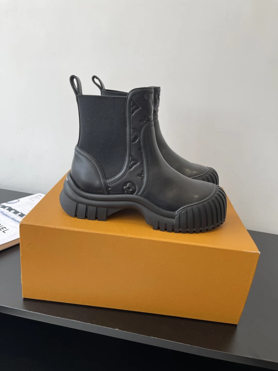 플랫 첼시 앵클부츠 (3color)