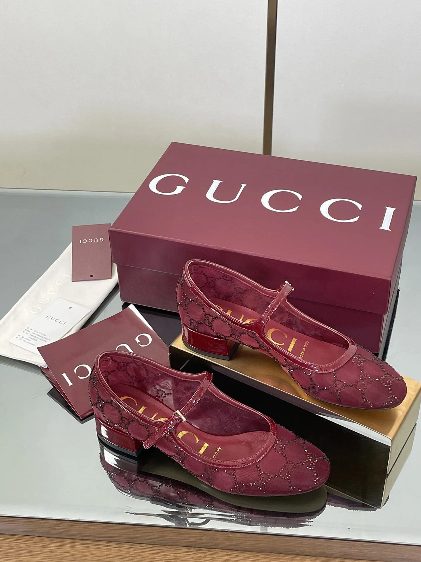 25 신상 메리제인 크리스탈 슈즈(3color) 상세