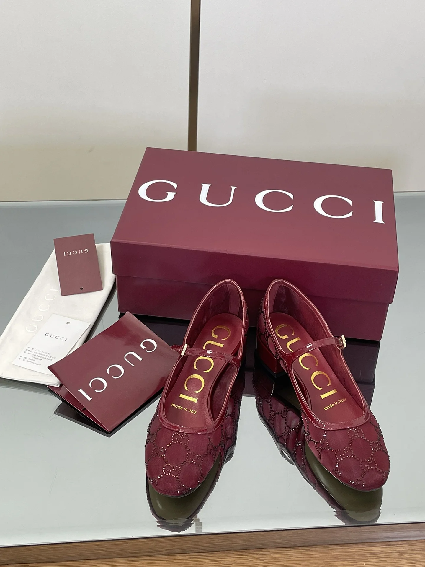 25 신상 메리제인 크리스탈 슈즈(3color) 상세