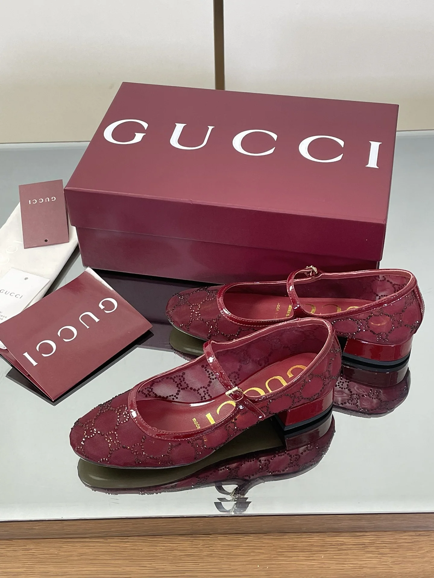 25 신상 메리제인 크리스탈 슈즈(3color) 상세