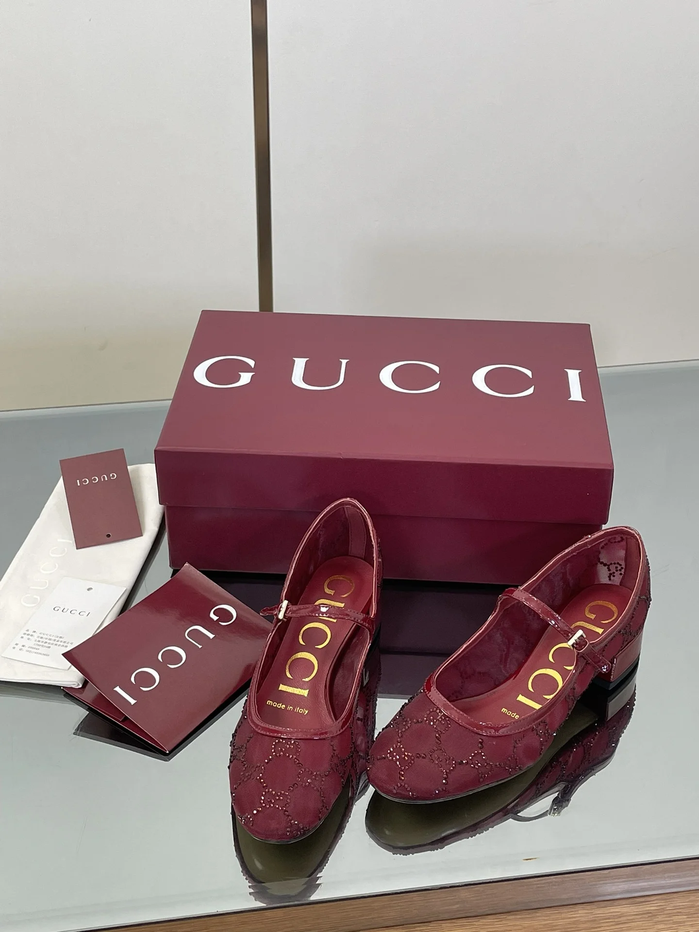 25 신상 메리제인 크리스탈 슈즈(3color) 상세