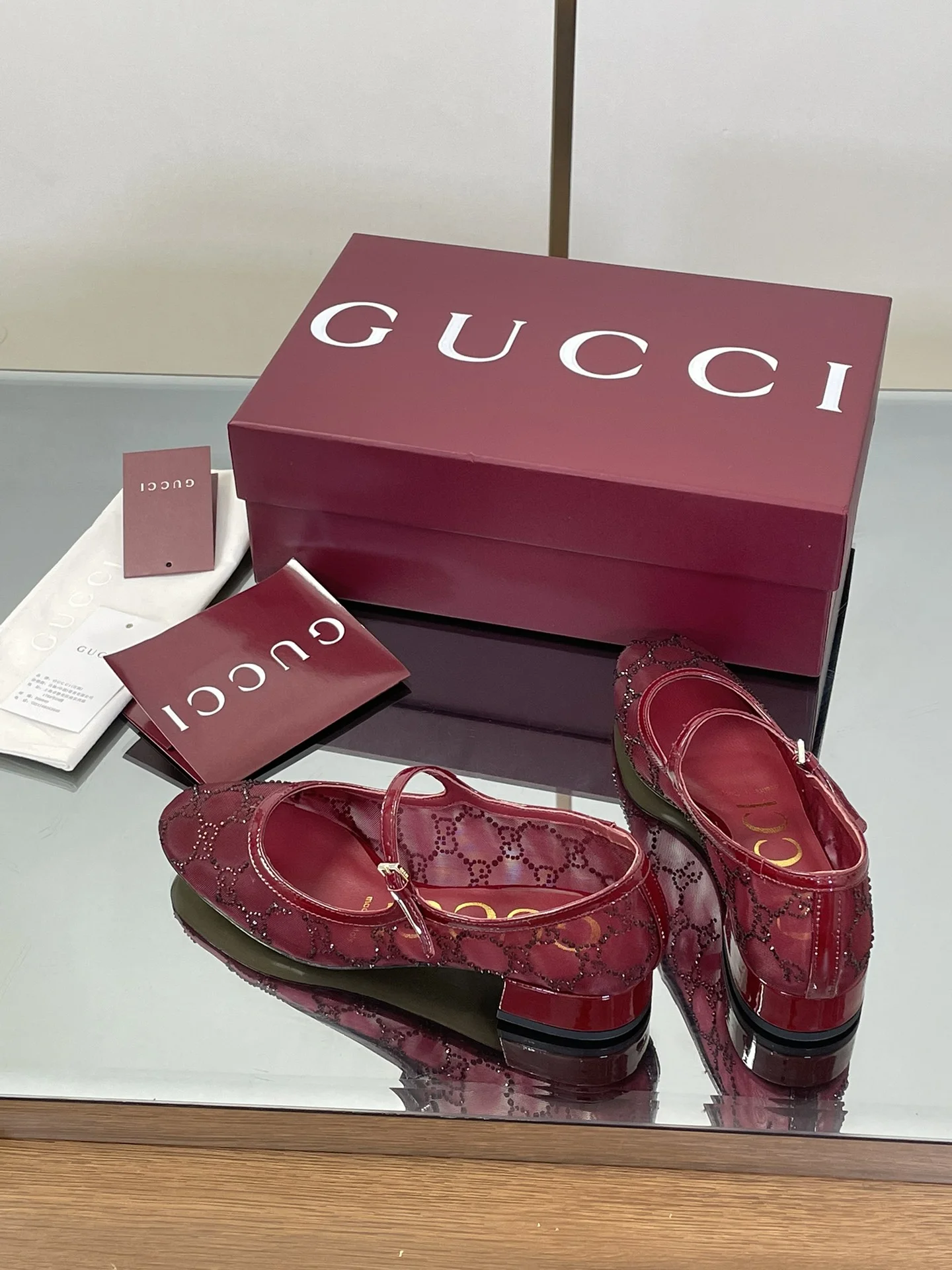 25 신상 메리제인 크리스탈 슈즈(3color) 상세