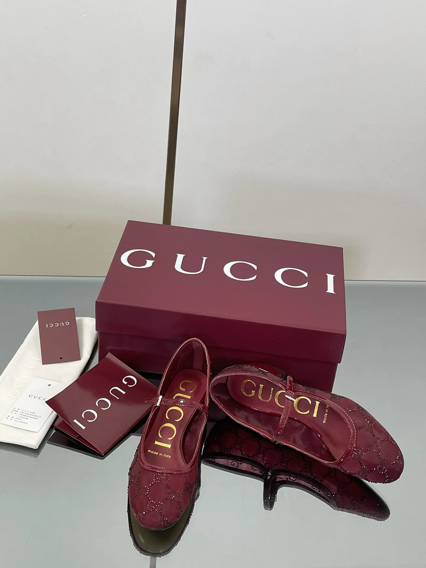 25 신상 메리제인 크리스탈 슈즈(3color) 상세