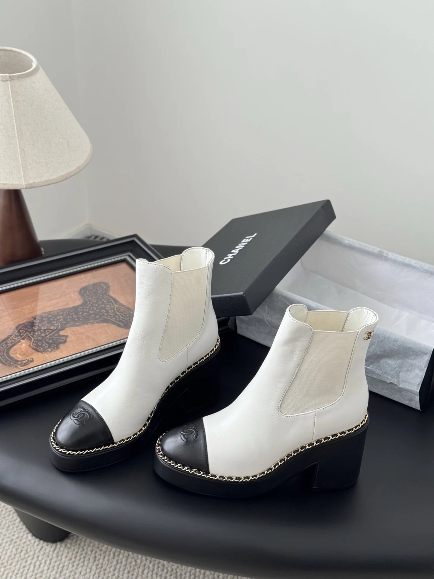 25k 신상 체인 워커 부츠 상세