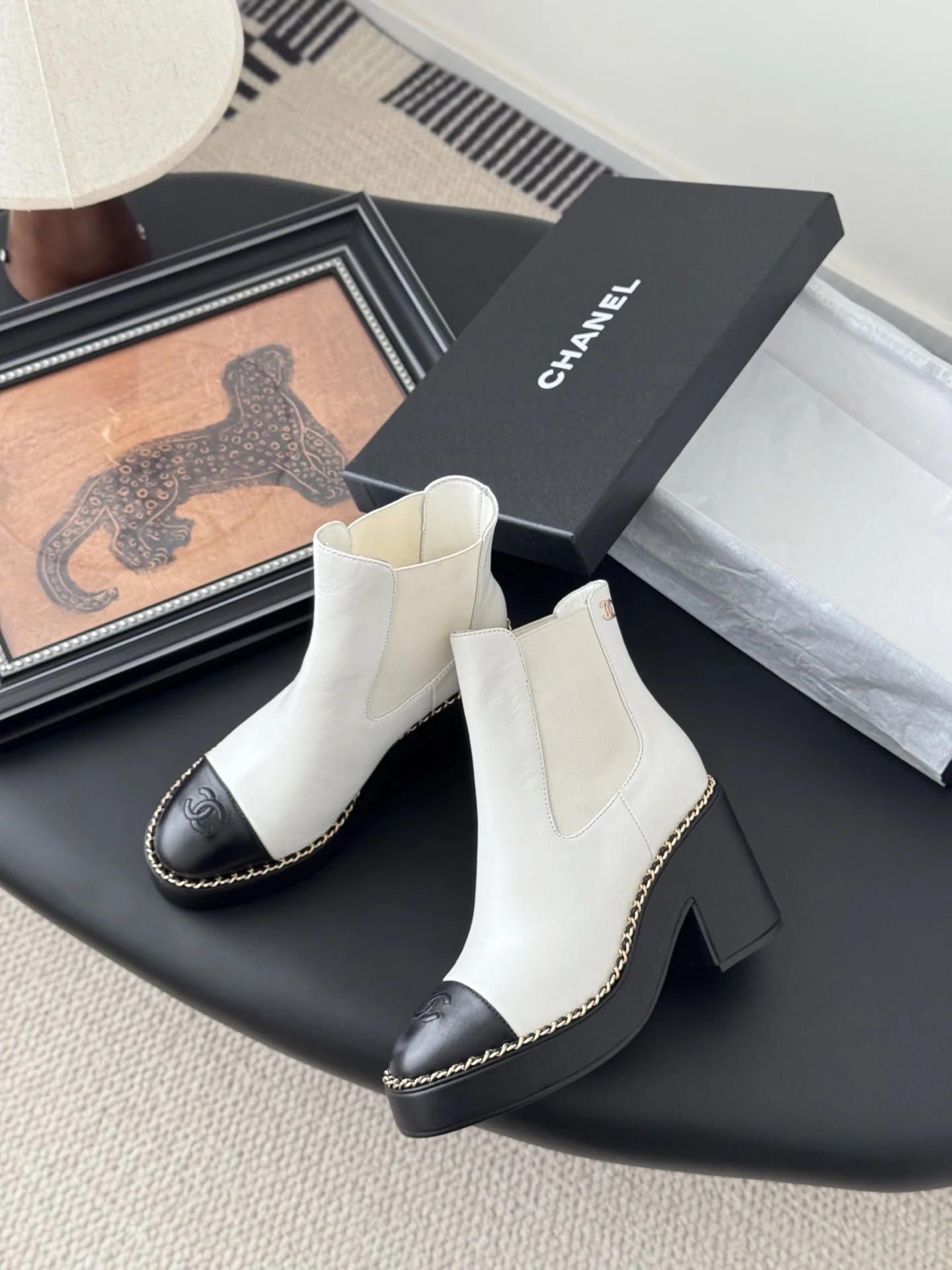 25k 신상 체인 워커 부츠 상세