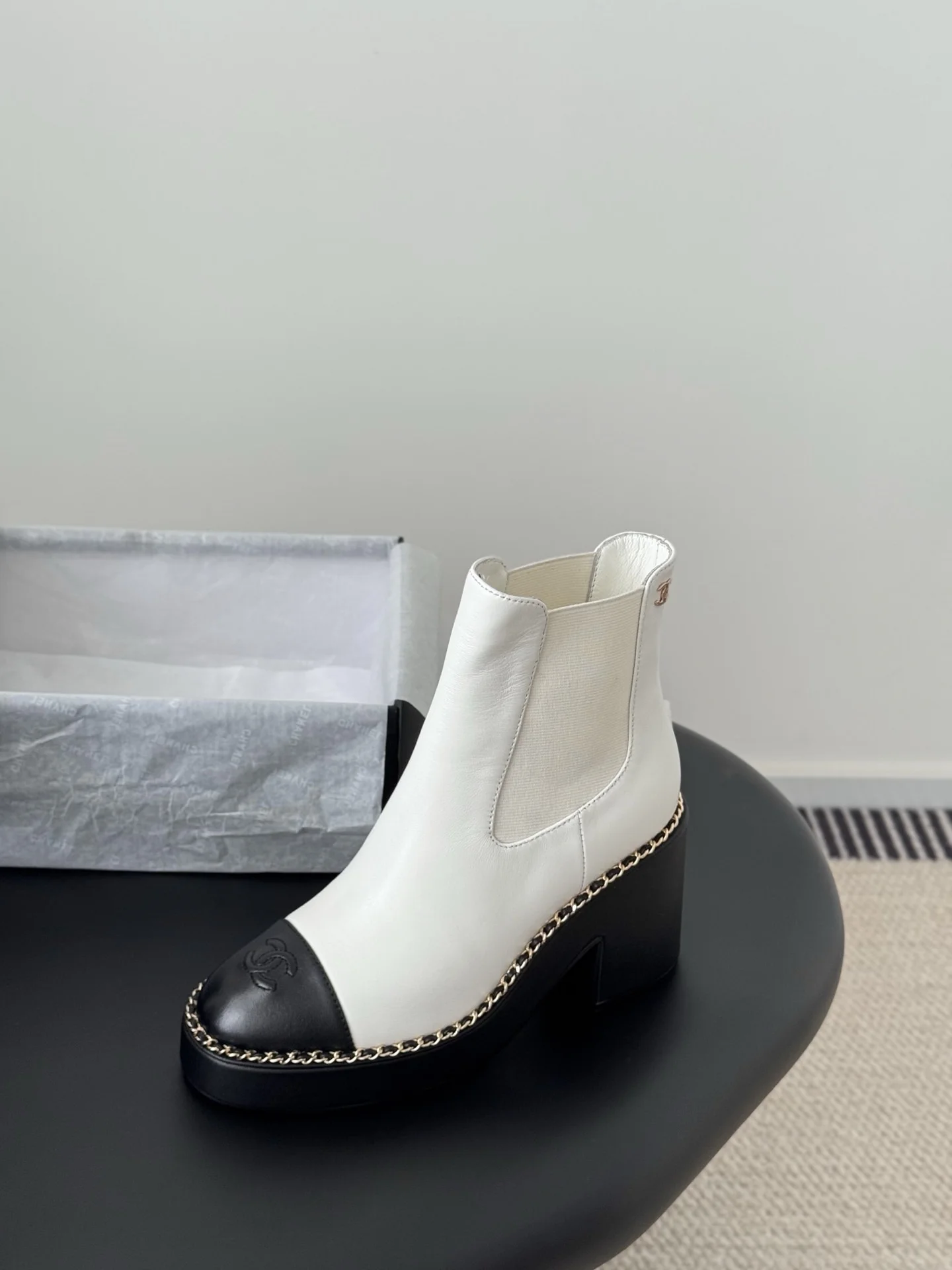 25k 신상 체인 워커 부츠 상세