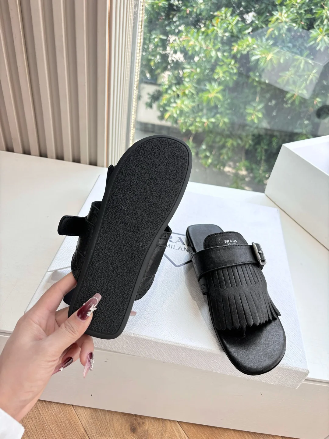 빈티지 태슬 세미슬리퍼(4color) 상세