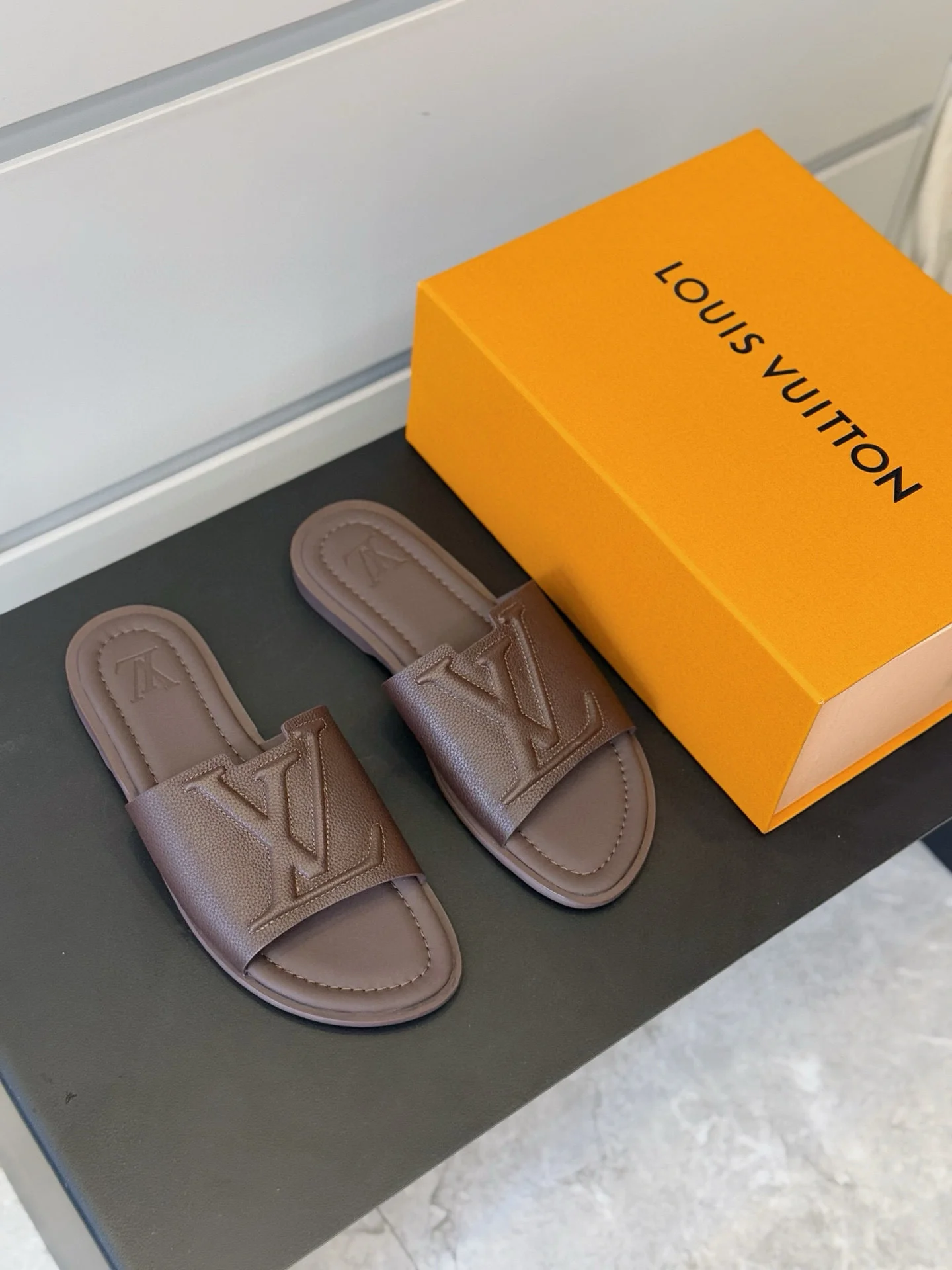 워터프론트 슬리퍼 남성 (4color) 상세