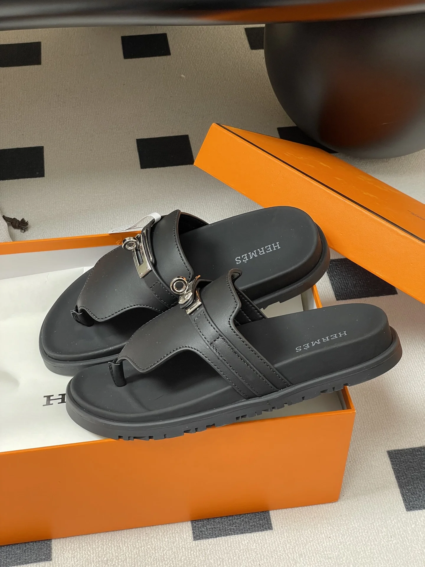 엠파이어 슬리퍼 커플 슬립온 (4color) 상세