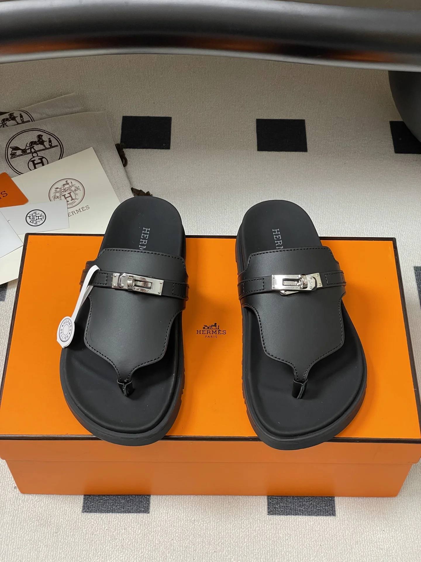 엠파이어 슬리퍼 커플 슬립온 (4color) 상세