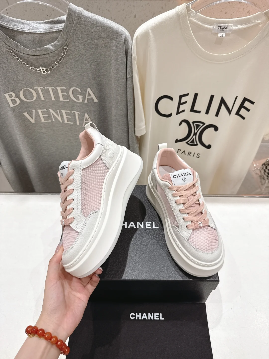 2025ss 최신 통굽 스니커즈(2color) 상세