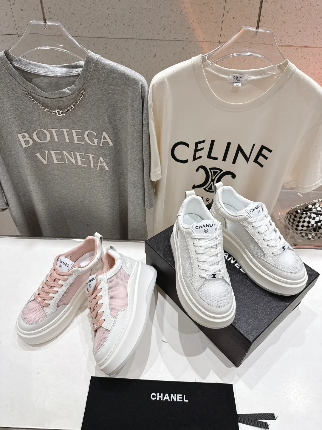 2025ss 최신 통굽 스니커즈(2color)