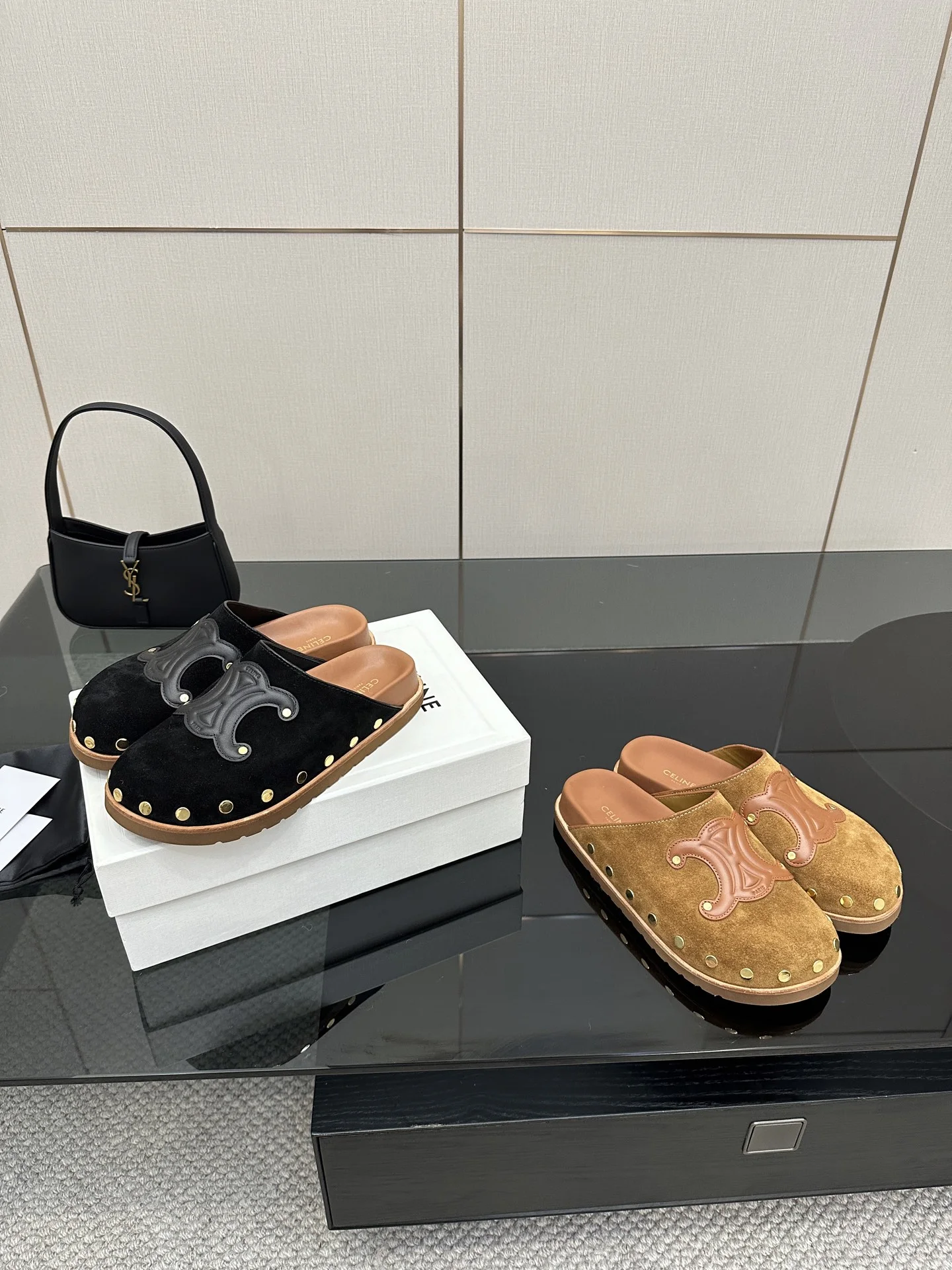 여름 신상 옥스포드 플랫 슬리퍼(2color)