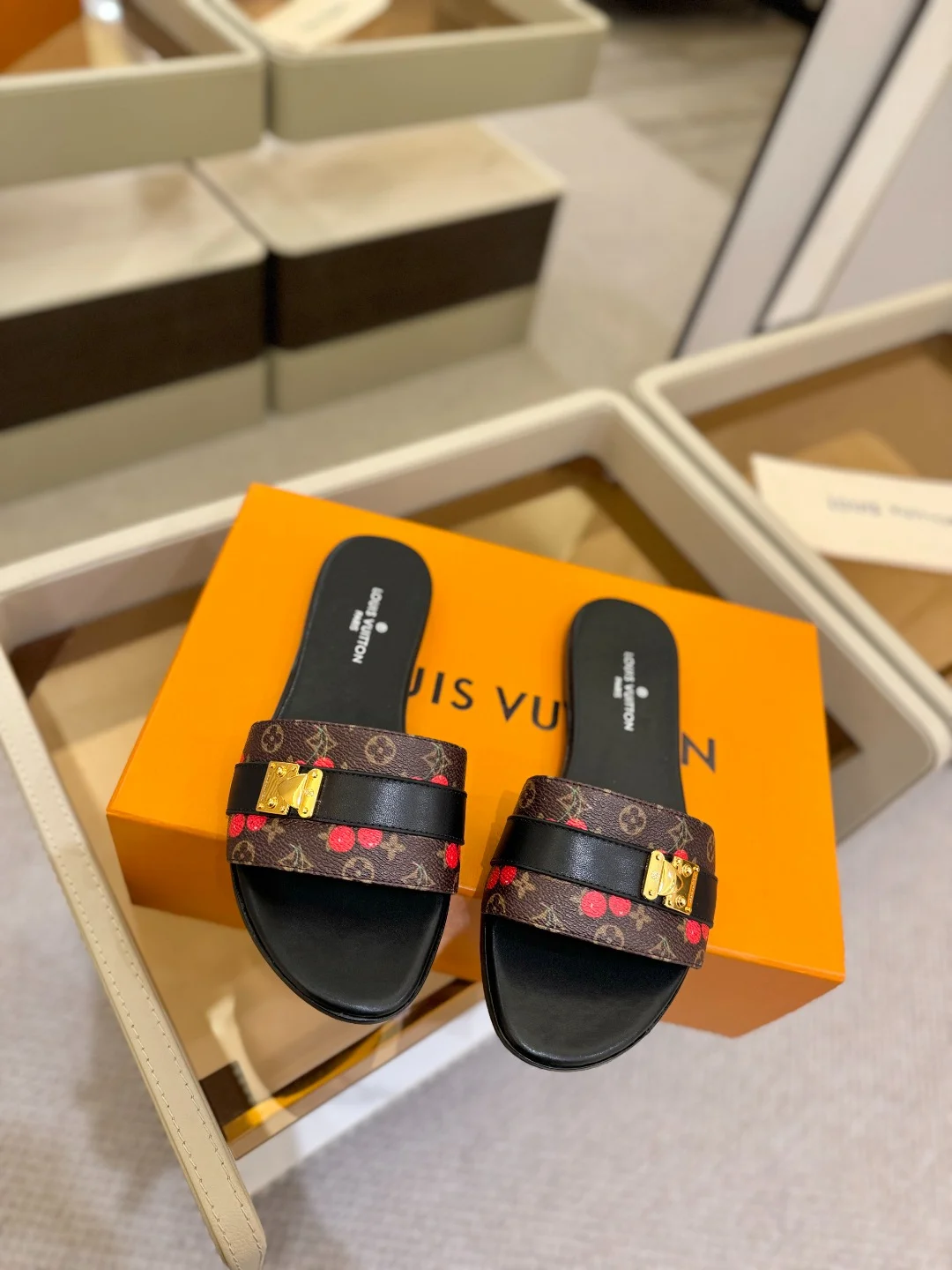 클래식 플랫 슬리퍼 (4color)