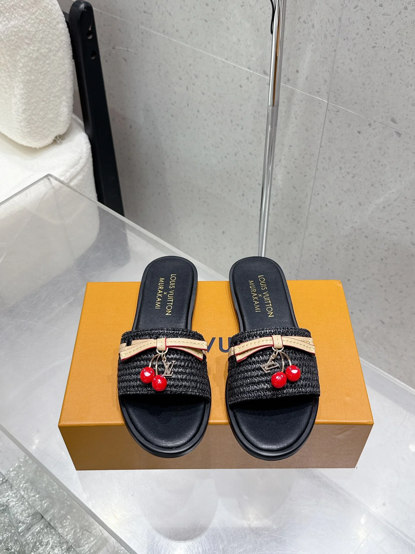 25/ss 신상 플랫 슬리퍼 (2color) 상세