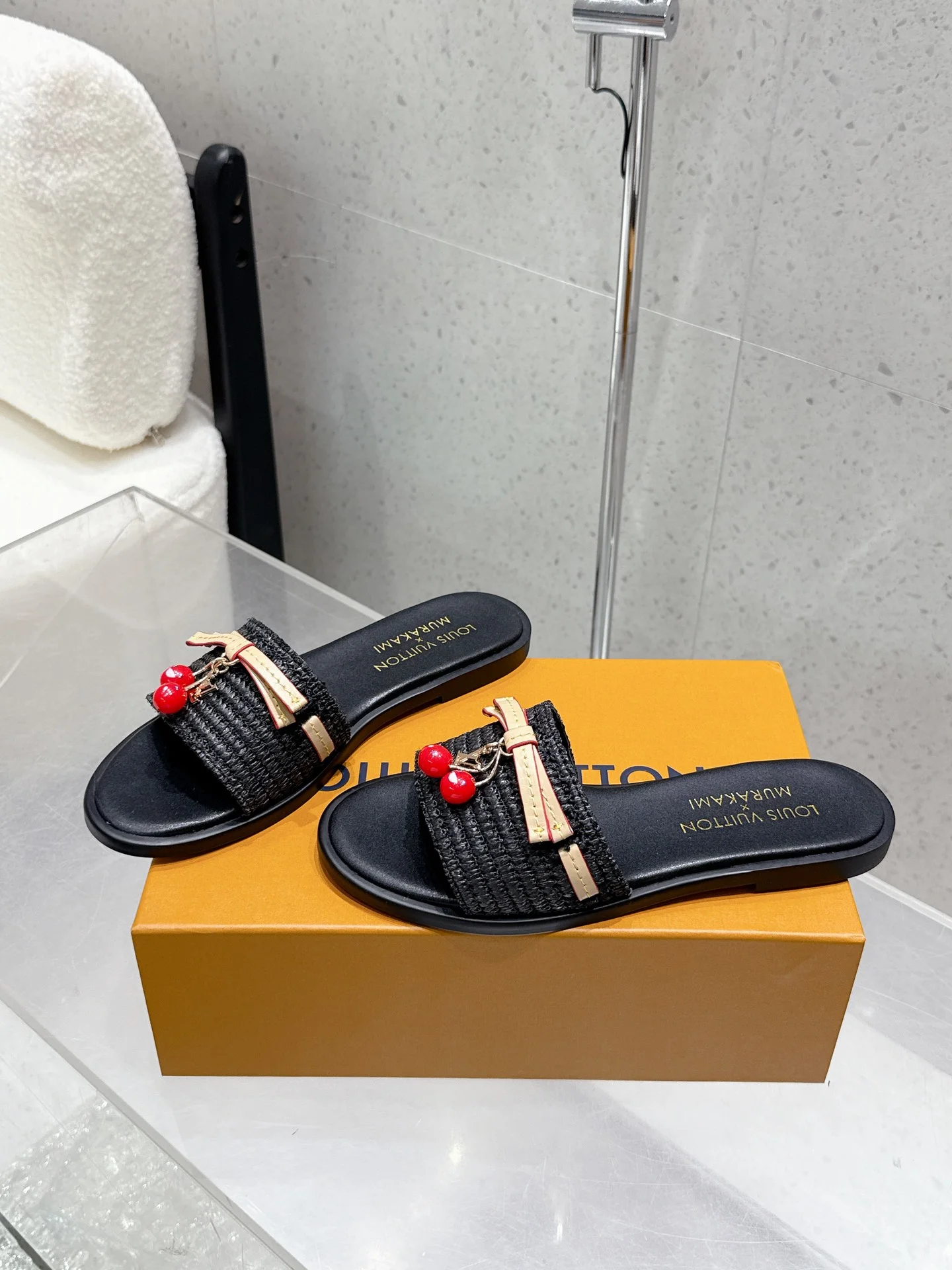 25/ss 신상 플랫 슬리퍼 (2color) 상세