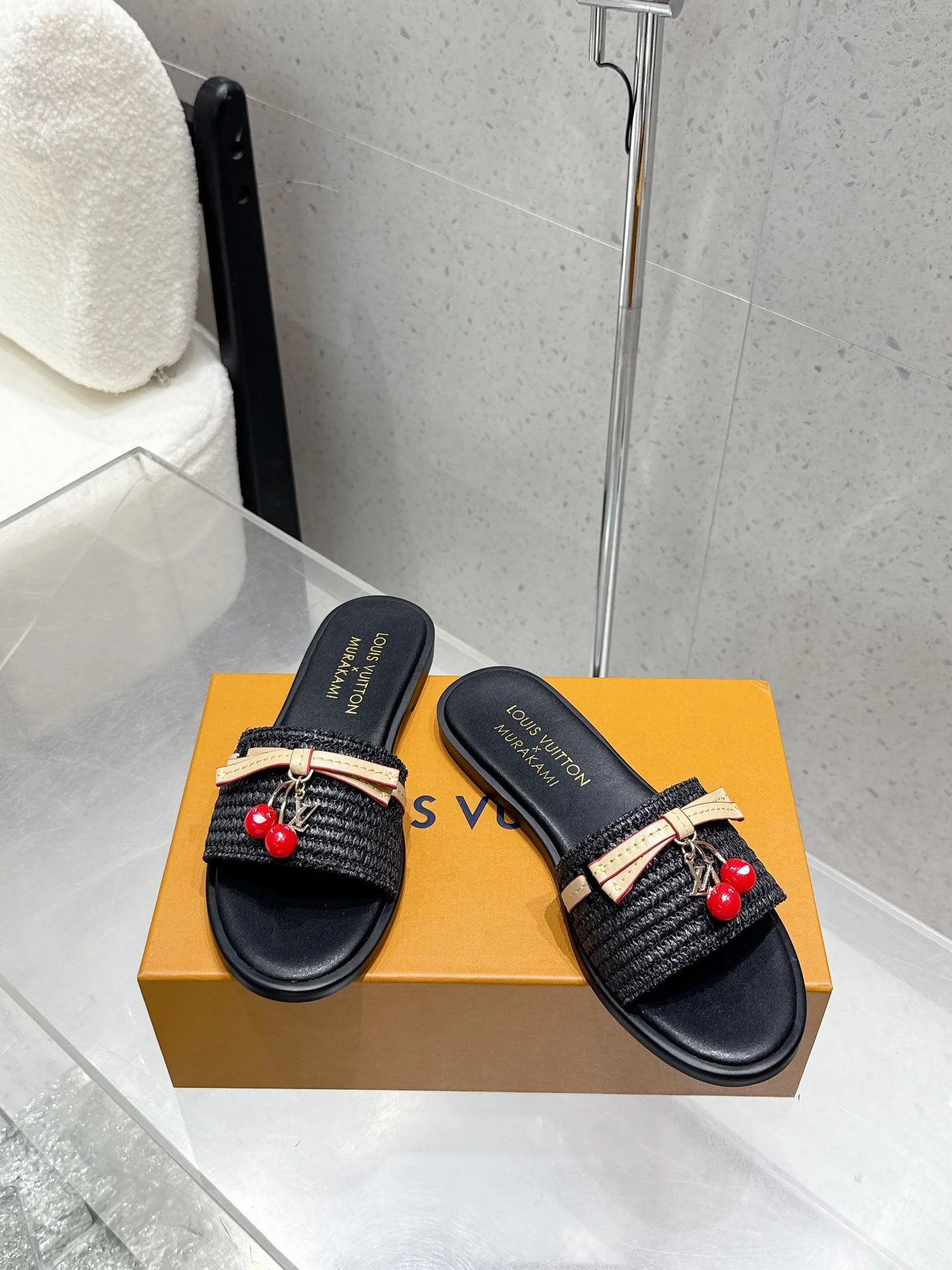 25/ss 신상 플랫 슬리퍼 (2color) 상세