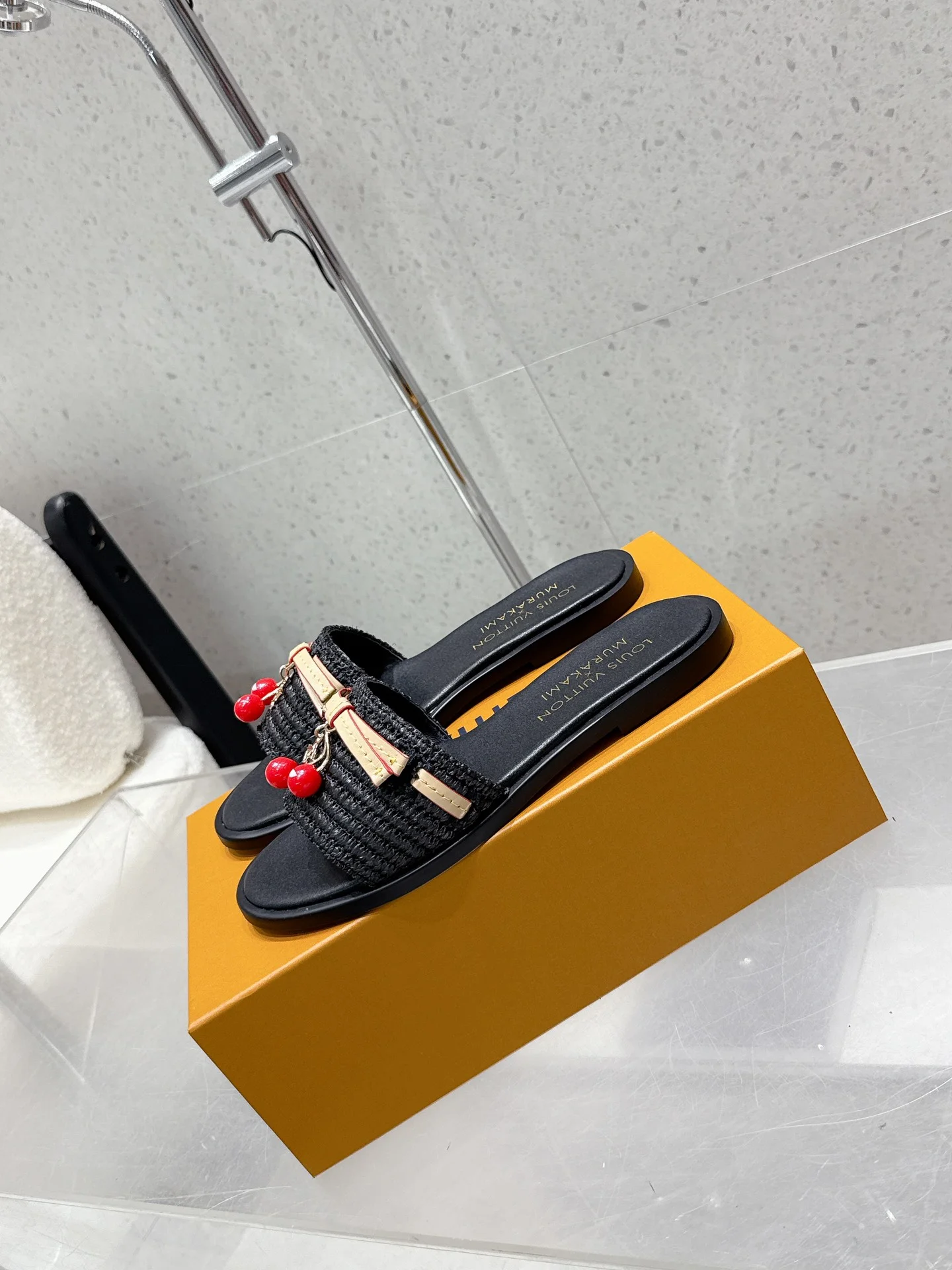 25/ss 신상 플랫 슬리퍼 (2color) 상세