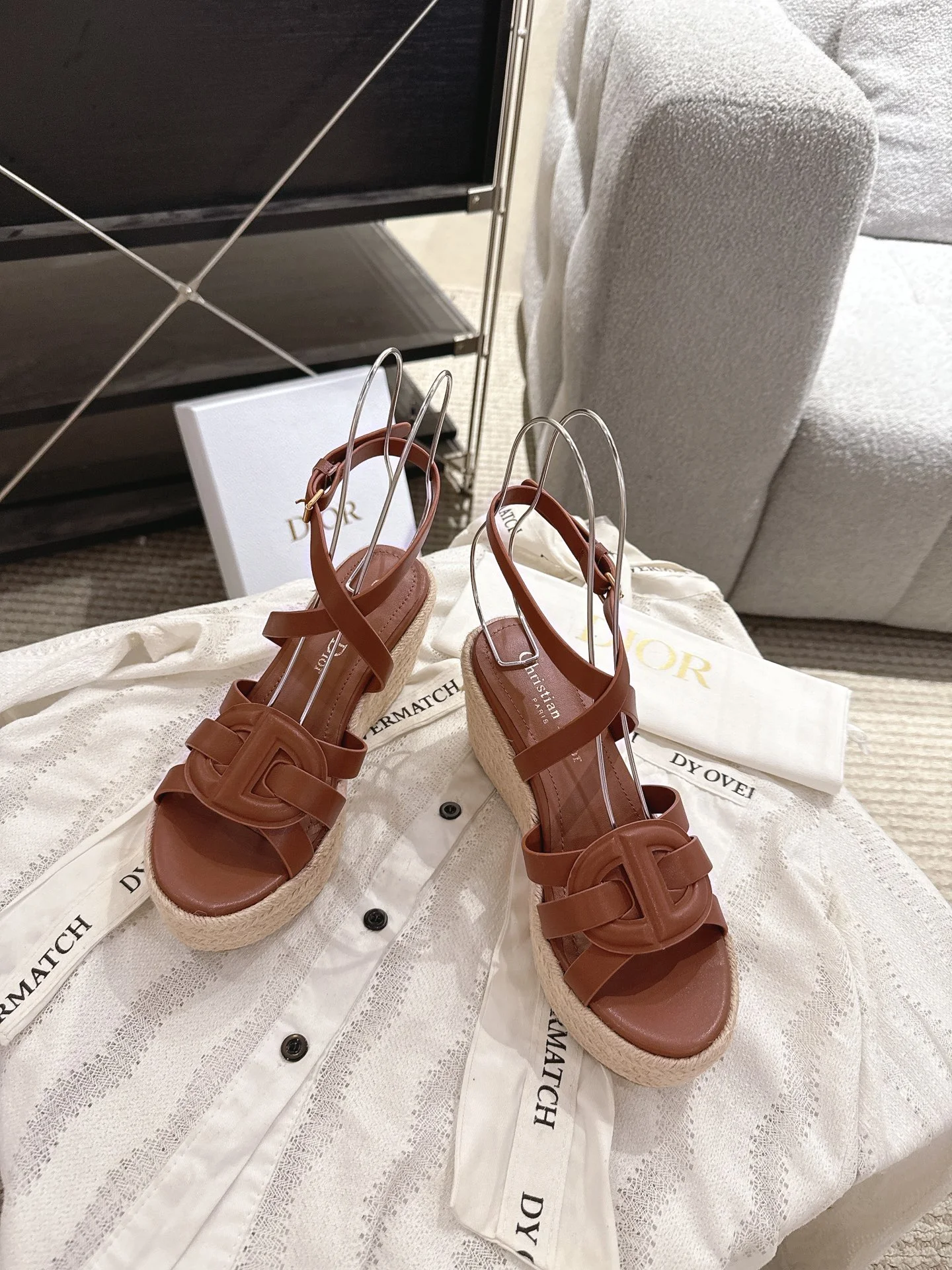 25ss 봄여름 신상 웨지힐 샌들 (3color) 상세