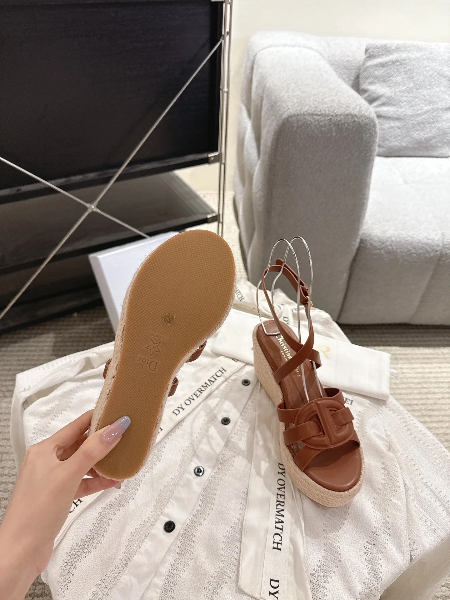 25ss 봄여름 신상 웨지힐 샌들 (3color) 상세