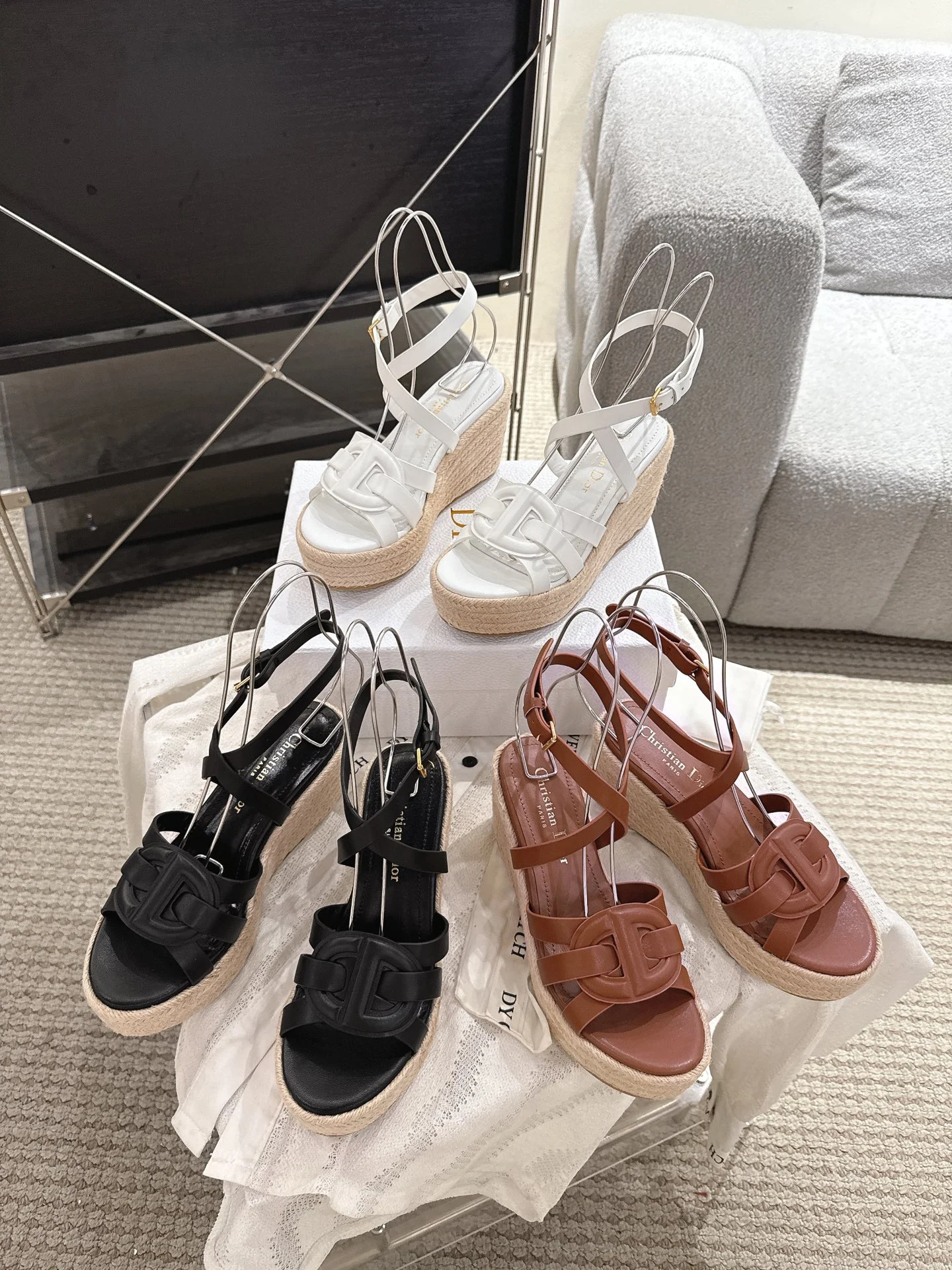 25ss 봄여름 신상 웨지힐 샌들 (3color)