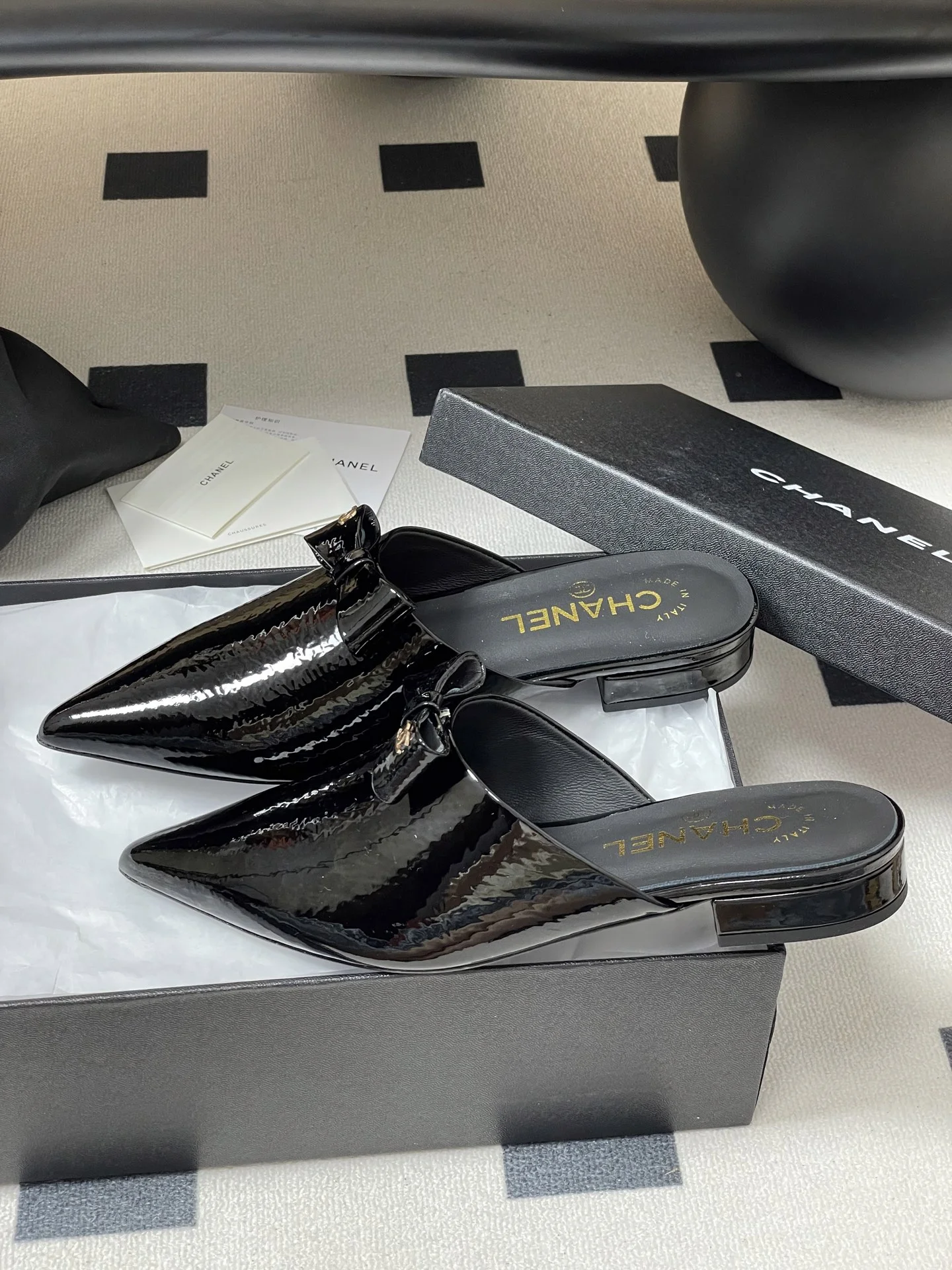 25 가을 신상 세미슬리퍼 뮬러 (3color) 상세