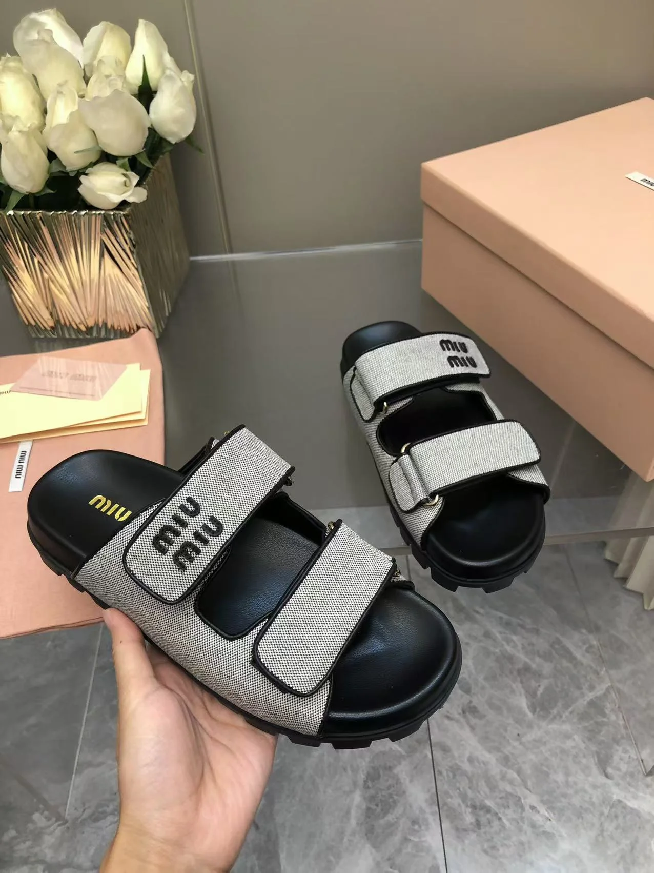 25 신상 메쉬 슬리퍼 상세