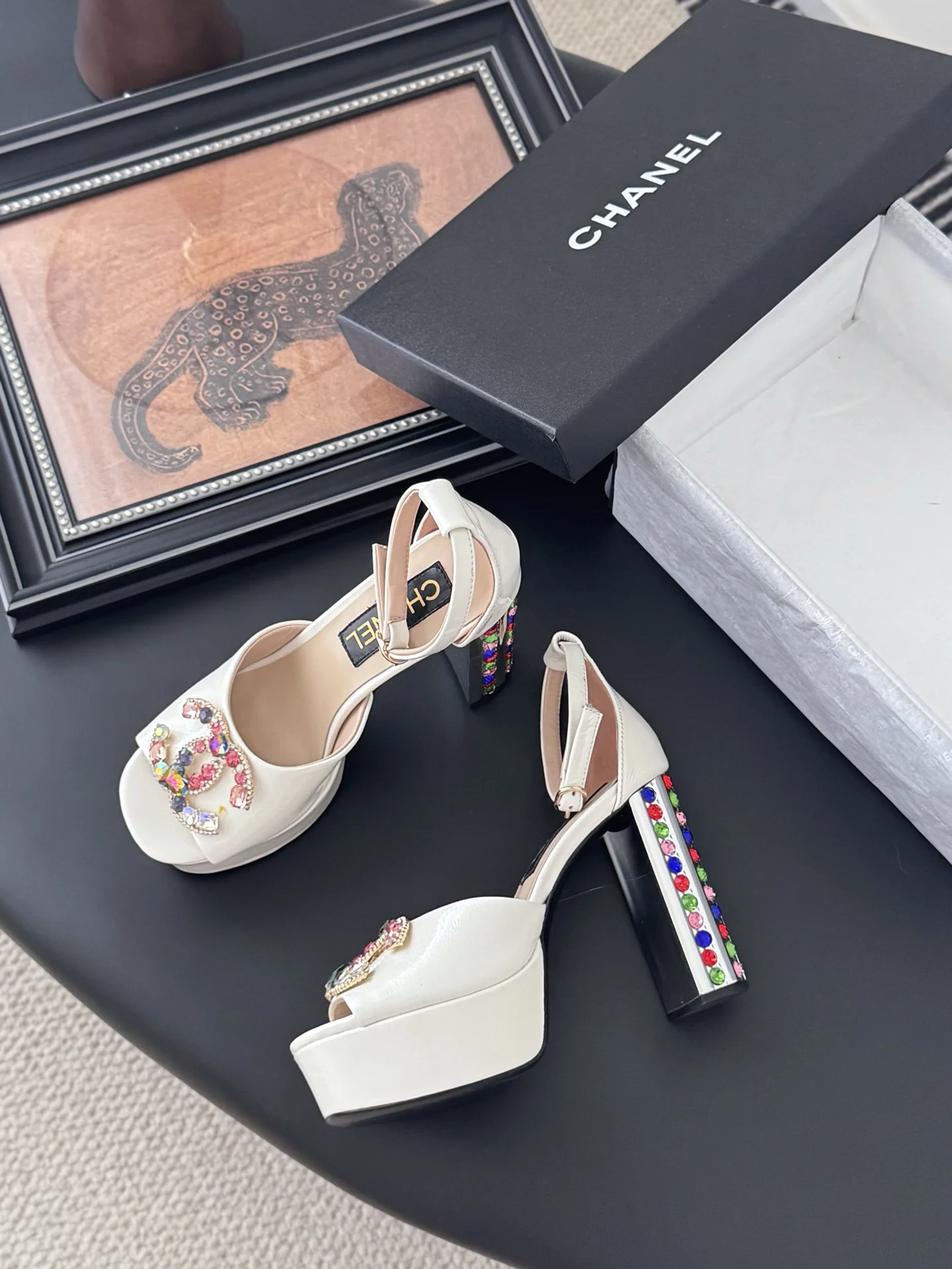 25K 이른 봄 플랫폼 핫피스 샌들 (3color) 상세